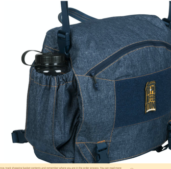 Helikon-Tex Urban Courier Nylon® сумка через плече, меланжево-синя