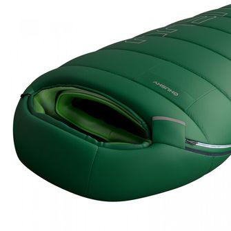 Спальний мішок Husky Outdoor Monti -11°C зелений 2020