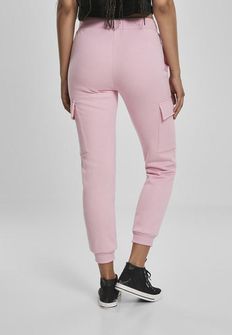 Urban Classics Жіночі карго штани, рожеві