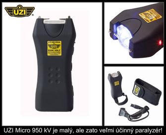 Паралізатор UZI, Micro 950k Вольт LED