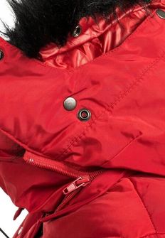 Жіноча зимова куртка Marikoo VANILLA з капюшоном, червона