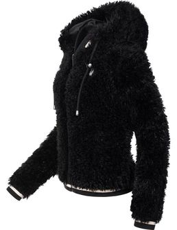 Жіноча зимова куртка Marikoo PUDERZUCKERWOLKCHEN, чорна