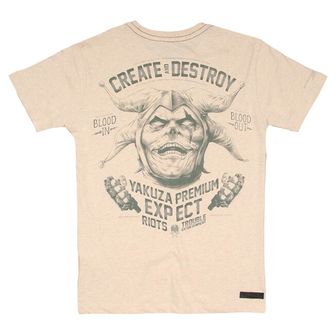 Yakuza Premium чоловіча футболка 3214, природний пісок