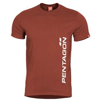 Pentagon, футболка Ageron Vertical, темно-червоний