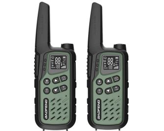 BaoFeng радіостанція BF-T25E PMR радіо 2 шт. - зелений
