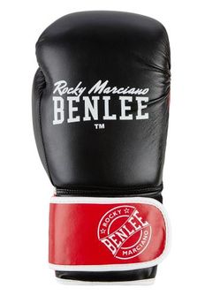 Боксерські рукавички BENLEE CARLOS, чорно-червоні