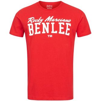 Чоловіча футболка з логотипом BENLEE, червона