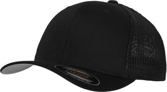 Сітчаста кепка Brandit Flexfit Mesh Trucker, чорна
