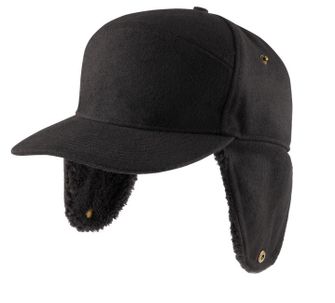 Зимова шапка Brandit Lumberjack, чорна