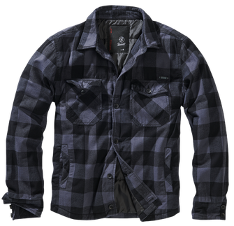 Куртка Brandit Lumberjacket, сіро-чорна