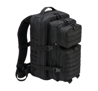 Brandit US Cooper Lasercut Large Backpack 40L, чорний