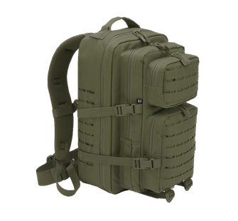 Brandit US Cooper Lasercut Large Backpack 40L, оливковий