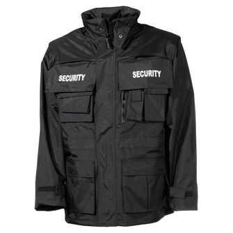 Водонепроникна куртка MFH Security, чорна