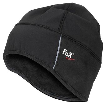 Водонепроникна шапка Fox Outdoor softshell, чорна