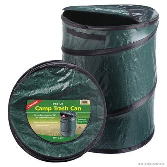 Coghlans Pop-Up кемпінговий сміттєвий мішок Stuffbag 100 літрів темно-зелений