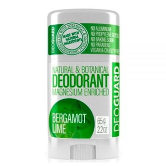 DEOGUARD твердий дезодорант, бергамот і лайм 65г