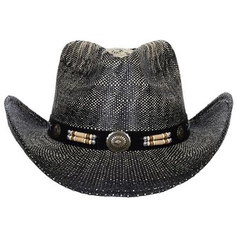 Солом'яний капелюх Fox Outdoor Texas з пов'язкою, чорно-коричневий