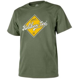 Коротка футболка Helikon-Tex Дорожній знак, оливковий
