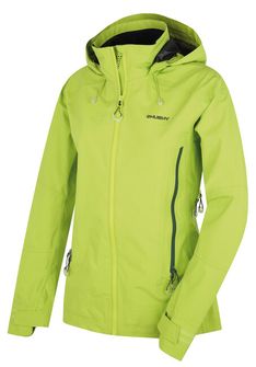 Жіноча куртка для активного відпочинку Husky Nakron яскраво-зелена