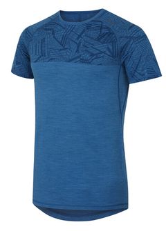 Термобілизна Husky Merino Чоловіча футболка з коротким рукавом темно-синя