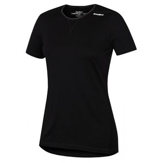 Термобілизна Husky Merino футболка коротка жіноча чорна