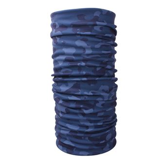 Багатофункціональний шарф хаскі Procool синій камуфляж
