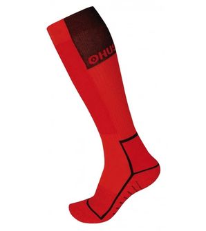 Шкарпетки Husky Snow-ski червоні/чорні