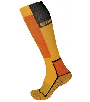 Шкарпетки Husky Snow-ski жовті/чорні