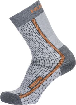 Шкарпетки Husky Trekking Шкарпетки сірі/помаранчеві