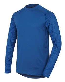 Термобілизна Husky Активна зимова чоловіча футболка з довгим рукавом темно-синя
