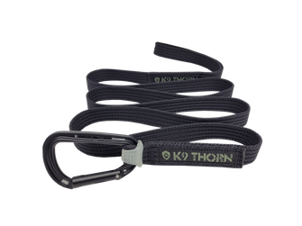Повідець K9 Thorn з карабіном Petz, чорний, XL