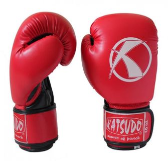 Боксерські рукавички кацудо Punch, червоні