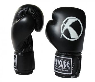 Боксерські рукавички кацудо Punch, чорні
