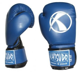 Боксерські рукавички кацудо Punch, сині