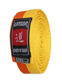 Katsudo Judo пояс жовто-оранжевий