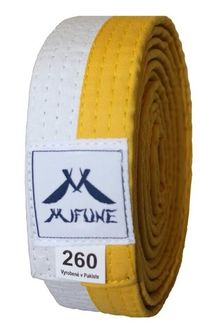Ремінь Katsudo Mifune біло-жовтий