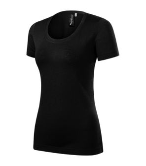 Malfini Мерино Райз жіноча коротка футболка, чорна