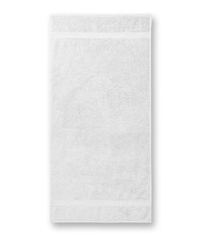 Malfini рушник для ванної з террі-бавовни 70x140 см, білий.