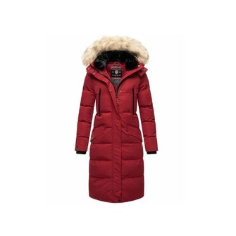 Жіноча зимова куртка Marikoo з капюшоном Schneesternchen, криваво-червона