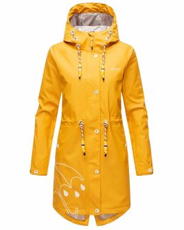 Жіноча водонепроникна куртка Marikoo DANCING UMBRELLA, бурштиново-жовта