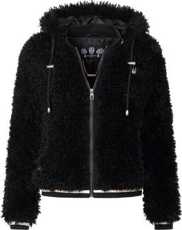 Жіноча зимова куртка Marikoo PUDERZUCKERWOLKCHEN, чорна