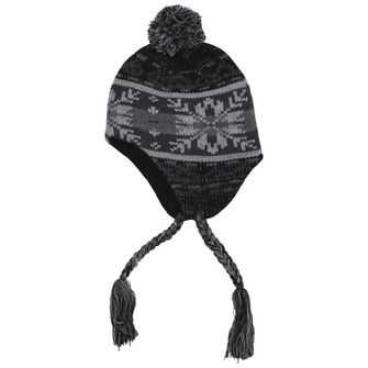 MFH шапка Перу Cusco з флісовою підкладкою, сіра антрацитова