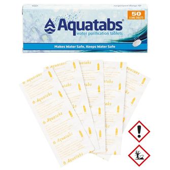 Дезінфекція води MFH Medentech Aquatabs, 50 таблеток