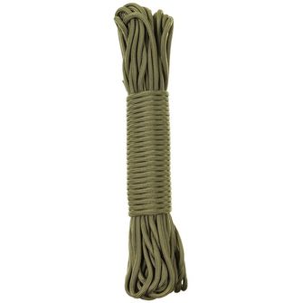 Нейлонова мотузка MFH, зелений, 15 метрів