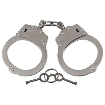 MFH Поліцейські наручники з двома ключами, проріз для замка