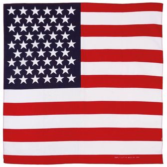Шарф MFH, прапор США, приблизно 55 х 55 см, бавовна