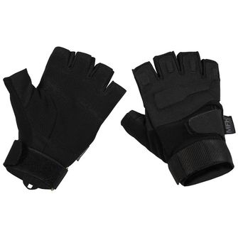 MFH Тактичні рукавички без пальців 1/2, чорні