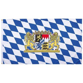Прапор MFH Баварія з левом, поліестер, 90 x 150 см