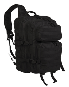 Рюкзак Mil-tec Assault великий з однією лямкою, чорний 29 л