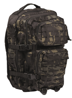 Mil-Tec рюкзак US Assault Large Laser Cut, multitarn black, 36 л.